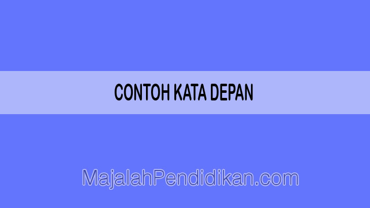 contoh kata depan